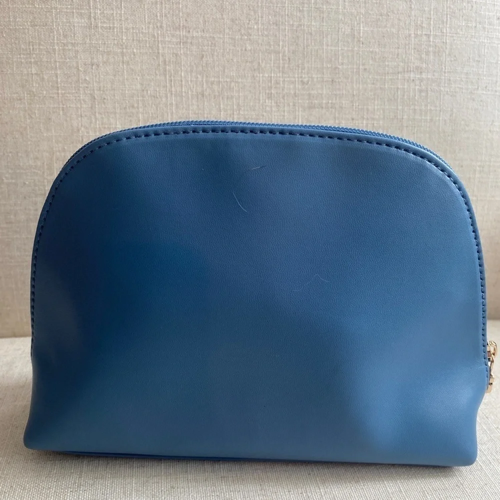 Salvatore Ferragamo Blue Toiletries Bag NWOT
